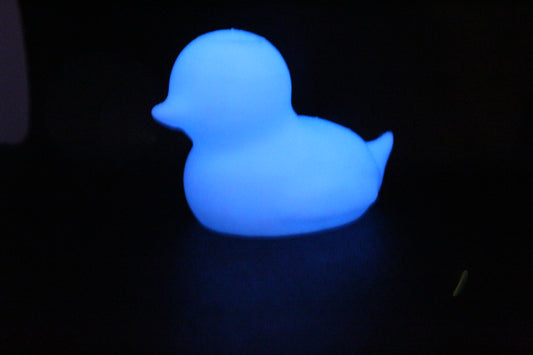 Blue Glow in the Dark Spriggy Duck