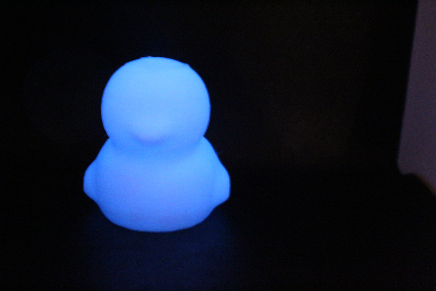 Blue Glow in the Dark Spriggy Duck