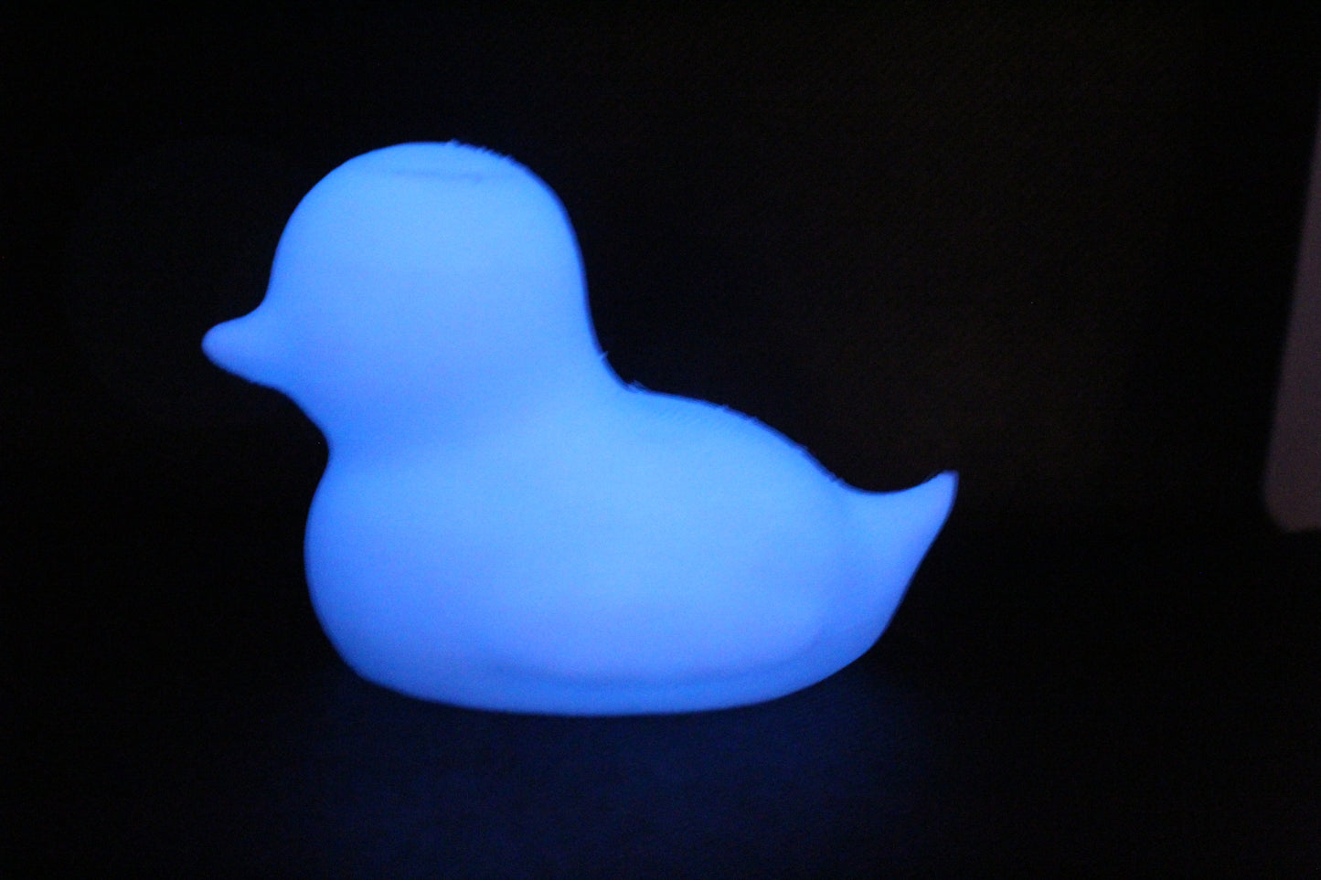 Blue Glow in the Dark Spriggy Duck